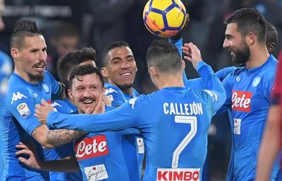 VIDEO UragaNapoli în Sardinia » Formația lui Chiricheș bate record după record în Seria A