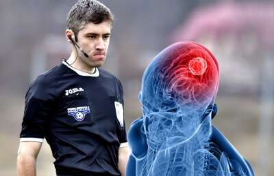 EXCLUSIV GSP » Interviu ZGUDUITOR cu arbitrul Radu Petrescu! Calvarul prin care a trecut: "Așteptam un Nurofen, dar doctorul mi-a scos din cap o tumoare cât o mandarină!"