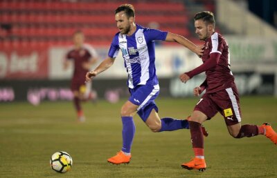 FOTO + VIDEO "Veteranul" Cernat a decis meciul cu ACS Poli Timișoara în prelungiri, iar Voluntari se apropie de Dinamo