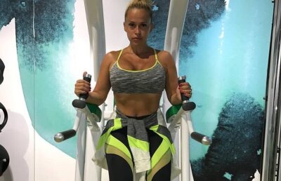 FOTO SUPER HOT Anda Adam e pasionată de fitness: "Facem sport degeaba, dacă după antrenament mâncăm patru savarine!"