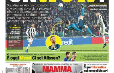 Ce scriu azi ziarele de sport din lume (4 aprilie 2018)