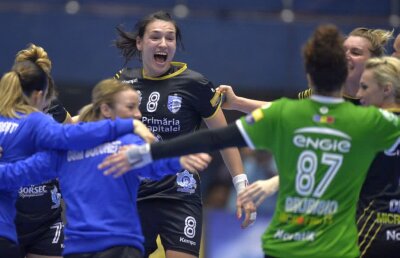 FOTO Magie pe semicerc! CSM București a făcut INSTRUCȚIE cu Metz și e ca și calificată în Final Four