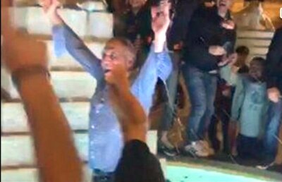 VIDEO Mai ceva ca Becali! Cum a sărbătorit patronul Romei calificarea senzațională în fața Barcelonei