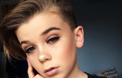 VIDEO Are 10 ani și e cel mai tare make-up artist!