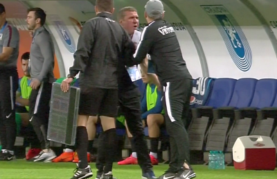 FOTO Gică Hagi a răbufnit la adresa unui om din propriul staff