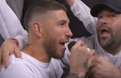 VIDEO Sergio Ramos, șef de galerie » A luat microfonul și a făcut spectacol în peluză: "Suntem regii Europei!"