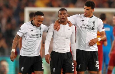 AS ROMA - LIVERPOOL 4-2 (6-7) // Jucătorii lui Liverpool așteaptă marele duel cu Real Madrid: "Au jucători remarcabili" » Ce-au zis Wijnaldum și Henderson după meciul cu Roma