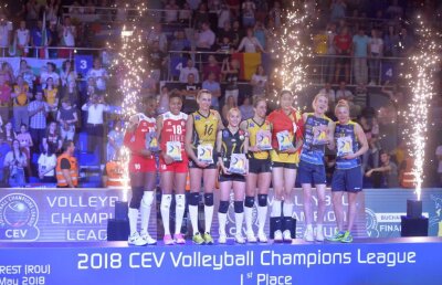 Două jucătoare de la Blaj, în echipa ideală a Final Four-ului Ligii Campionilor