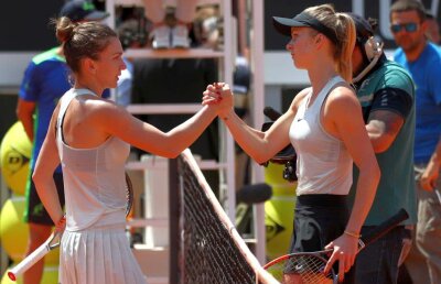  SIMONA HALEP - ELINA SVITOLINA// VIDEO Primele cuvinte ale Simonei Halep după înfrângerea de la Roma » Ce i-a spus Elinei Svitolina și cum a răspuns aceasta