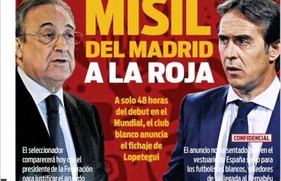 Ce scriu azi ziarele de sport din lume (13 iunie 2018)