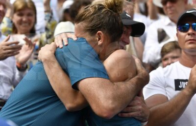 VIDEO Darren Cahill, LIVE în timpul unui super-eveniment din Australia: "Îmbrățișarea Simonei a fost mai frumoasă decât a ta :)"