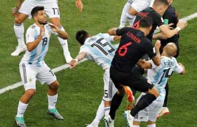 Uluitor! N-a atins deloc mingea în ultimele 21 de minute ale primei reprize din Argentina - Croația!