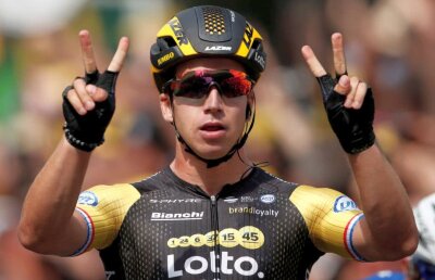 TURUL FRANȚEI. "Dublă portocalie" între Dreux și Amiens Métropole » Dylan Groenewegen s-a impus în etapa a 8-a din Turul Franței