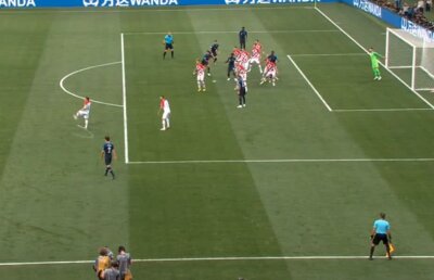 VIDEO + FOTO Primul gol al Franței a stârnit războiul! Croații cer două infracțiuni la aceeași fază: fault și ofsaid