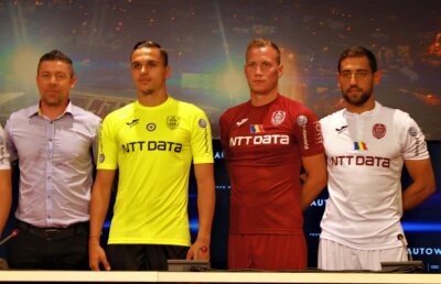 GALERIE FOTO CFR Cluj și-a prezentat ultimele achiziții » Cum arată noul echipament de joc al campioanei