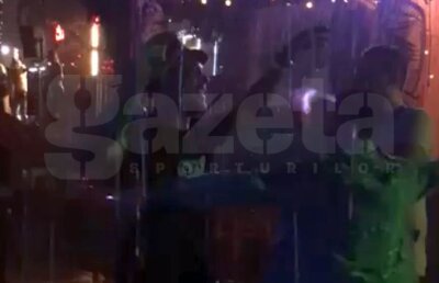 EXCLUSIV VIDEO Dezmăț după primul meci la Astra » Denis Alibec dansa în ploaie la 3 noaptea