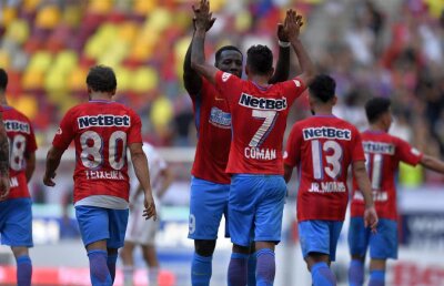 FCSB - SEPSI 2-0 // FOTO Gnohere și Florinel Coman salvează în ultimele 10 minute un meci modest, iar FCSB revine pe primul loc  