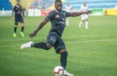 INTERVIU cu eroul congolez al lui Hermannstadt în meciul cu FC Voluntari: "Am fost surprins de nivelul Ligii 1!"
