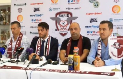 "Derby-ul Rapid - CSA Steaua m-a convins! Vrem în cupele europene" » Noul șef a prezentat astăzi noul proiect din Giulești + Ce spune despre Daniel Niculae