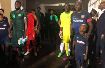 La 51 de ani, președintele Weah a jucat 79 de minute într-un amical cu Nigeria!