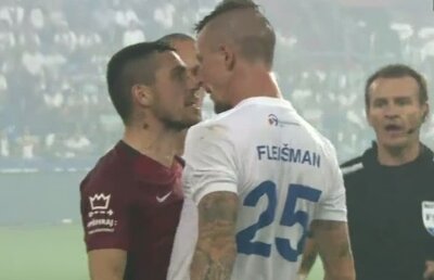 FOTO Sparta Praga e la un punct de locul 1 după victoria cu Banik Ostrava » Nicolae Stanciu, conflict dur cu un adversar