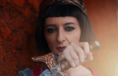 FOTO 6 ore pentru o supertransformare! Ana Maria Brânză a devenit Ioana d’Arc: "Ce reacție ar avea adversarele dacă aș urca așa pe planșă?!"