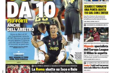 Ce scriu azi ziarele de sport din lume (20 septembrie 2018)