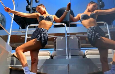 FOTO Superba Bella Hadid a realizat un nou pictorial incendiar: probabil cel mai sexy decolteu