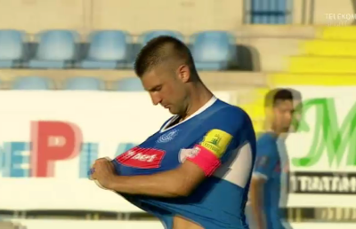 VIDEO Moment tensionat cu Andrei Cristea la Mediaș, în minutul 72