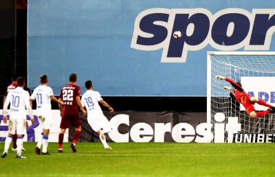 CFR - CRAIOVA // FOTO + VIDEO Arlauskis i-a scos din sărite pe craioveni în prima repriză din Gruia