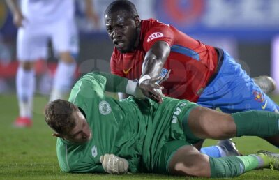 FCSB - CONCORDIA CHIAJNA // FOTO EXCLUSIV S-a luptat cu Nurmagomedov? Cum a apărut un jucător stelist la meciul cu Concordia