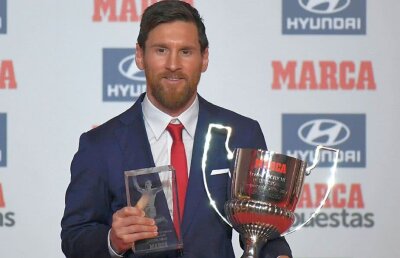 VIDEO Leo Messi a primit azi trofeul Pichichi! E al 5-lea pentru argentinian care se apropie la doar unul singur de record