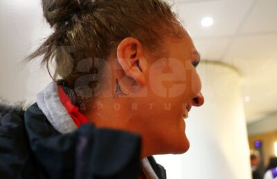 EXCLUSIV Interviu cu Crina Pintea, care a izbucnit în lacrimi la finalul meciului cu Spania + secretul unui tatuaj cu Tour Eiffel: "N-are legătură cu turneul"