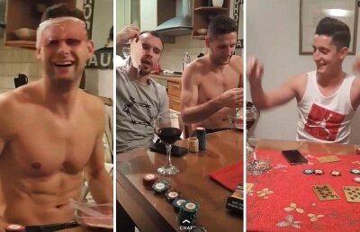 FOTO Scandal în Croația! Steliano Filip, petrecere cu alcool, țigări și poker înaintea derby-ului cu Dinamo Zagreb