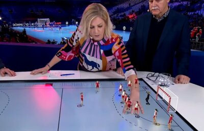  VIDEO Tehnologie futuristă aplicată în premieră la Europeanul de handbal » Danezii "o au pe Neagu la degetul mic" :) 