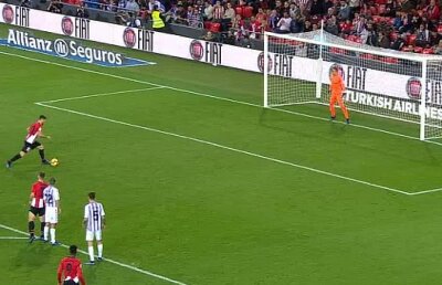 VIDEO + FOTO Faza finalului de an în Europa » Aduriz a executat un penalty într-un mod neobișnuit