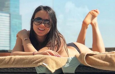 GALERIE FOTO O handbalistă română se relaxează în Dubai după EURO » Fotografii spectaculoase postate de la plajă