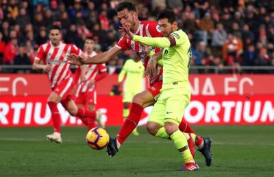 GALERIE FOTO FC Barcelona nu se mai oprește, a învins-o și pe Girona! Messi doboară record după record: 7 meciuri la rând cu gol și a înscris pe 36 din 42 de stadioane pe care a jucat