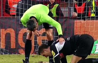 DINAMO - POLI IAȘI 3-0 // UPDATE GALERIE FOTO + VIDEO Florin Gardoș, umplut de sânge, arbitrul n-a dat nici „galben” » Verdictul tranșant al lui Crăciunescu despre fault și de ce trebuia anulat golul „câinilor” + penalty neacordat pentru Poli Iași