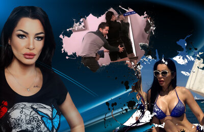 FOTO Momente FIERBINȚI la Pro TV! Brigitte Năstase a acceptat să fie pălmuită pe fund de concurenți: "Mamă, mamă, cum e! Ce tare e!"