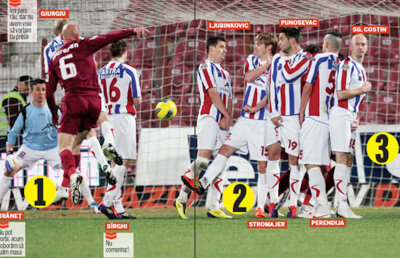 VIDEO A fost sau n-a fost blat? Cum se apără Sergiu Costin, un campion din “zidul prieteniei” de la Cluj: “Am fost penibili. Am dat apă la moară”