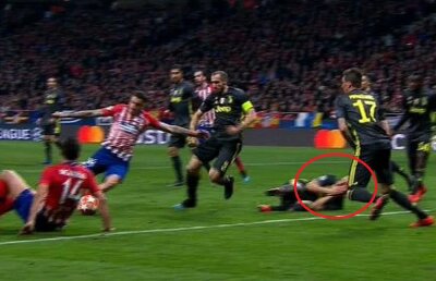 ATLETICO MADRID - JUVENTUS 2-0 // GALERIE FOTO + VIDEO Fază incredibilă! Bonucci a simulat o lovitură în figură, apoi și-a luat mâna de pe față ca să vadă faza!  