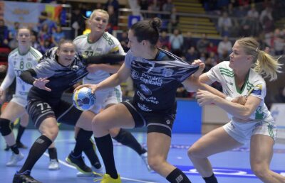 FOTO CSM București - Gyor » Maghiare superioare și la Polivalentă: bucureștencele au căzut pe finalul reprizelor