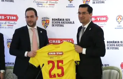 VIDEO FRF a anunțat azi numele primului sponsor exclusiv al naționalei U21: „Știm ce înseamnă performanța!”