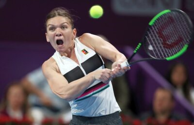 SIMONA HALEP - KATERYNA KOZLOVA // VIDEO Pur și simplu sublim! Backhand-ul de pe altă planetă cu care Simona Halep a închis primul set