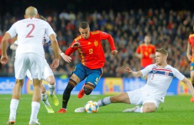 FOTO Opt partide din preliminariile pentru EURO 2020 s-au jucat sâmbătă » Spania s-a chinuit cu Norvegia