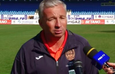 Dan Petrescu a revenit azi pe banca lui CFR Cluj, într-un amical cu Gaz Metan, și a uluit la final: „N-am înțeles ce caut aici” 