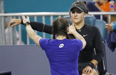 Bianca Andreescu s-a retras de la următorul turneu din cauza accidentării suferite la Miami! 