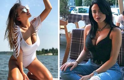 GALERIE FOTO // Cel mai provocator derby: 38 de poze incendiare! » Anamaria vs Maria: votează-ți favorita din FCSB - CSU Craiova 