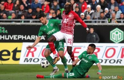 Înfrângere-șoc pentru Ludogoreț în sferturile de finală din Cupa Bulgariei! Toți cei 4 români au terminat pe teren derbyul cu ȚSKA Sofia